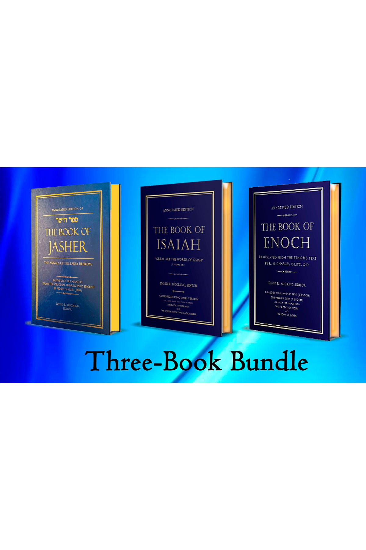 Annotated EXPO Special OT Bundle (Jasher,Isaiah,Enoch)